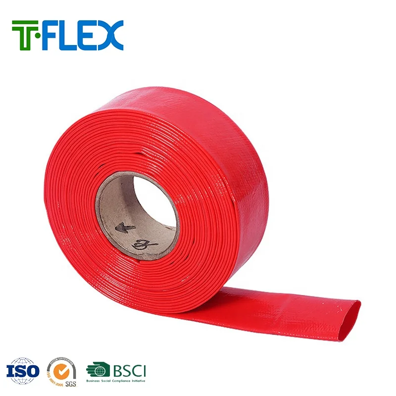 1-6inch Irrigation Discharge Pvc Hose Multipurpose Thailand Other Watering & Irrigation Agriculture Irrigation Plastic 0.45kg/m