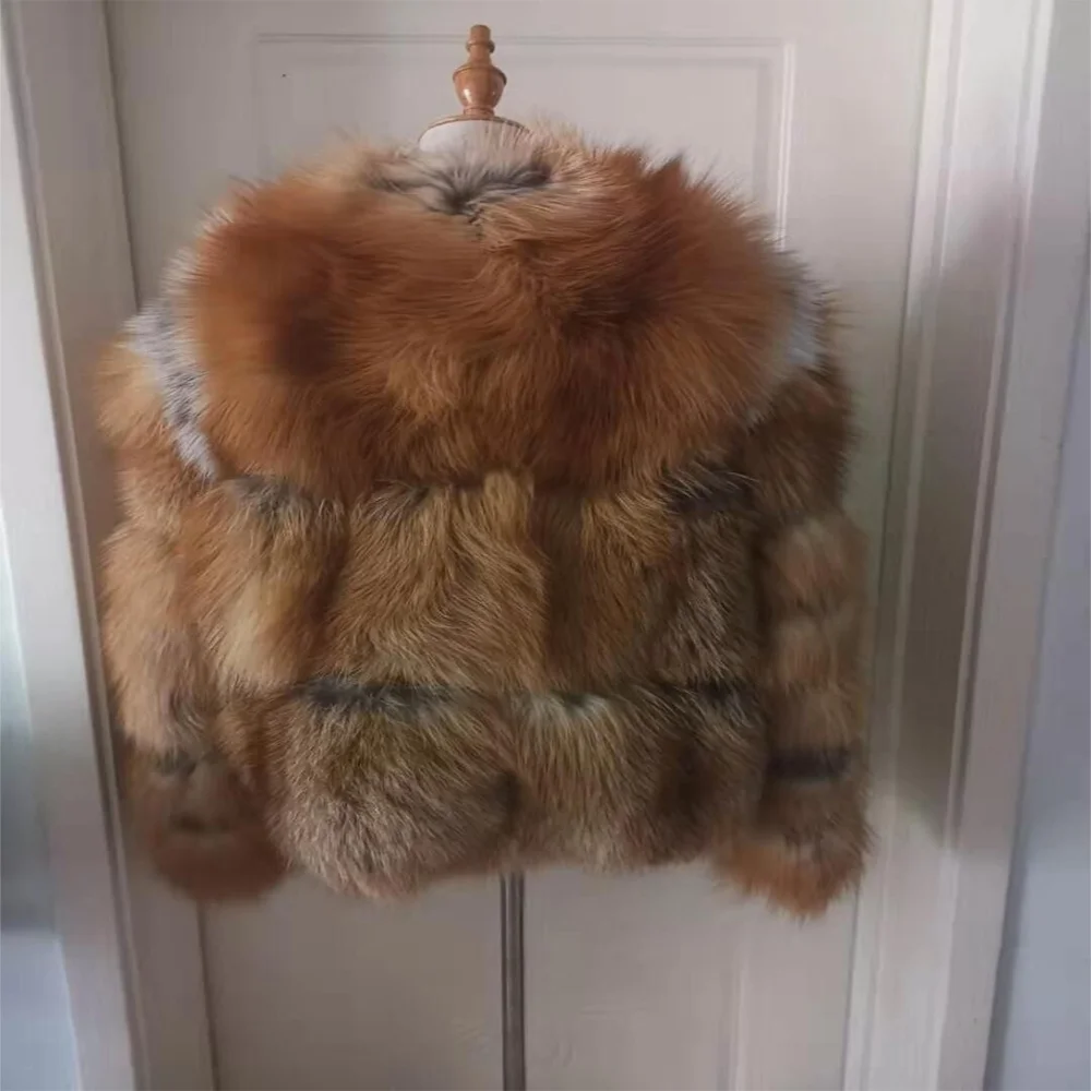 2019 Wholesale real fox fur coat soft real fox fur jacket
