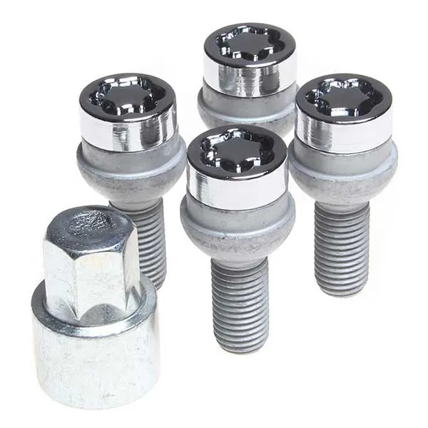 Предохранительные винты из нержавеющей стали болты блокировки колес защитные с противоугонными болтами нестандартный цилиндр