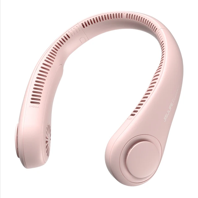 Portable Neck Electric Wireless FAN USB Rechargeable Mini ventilador cooling Bladeless Mute Neckband Fan for Sports