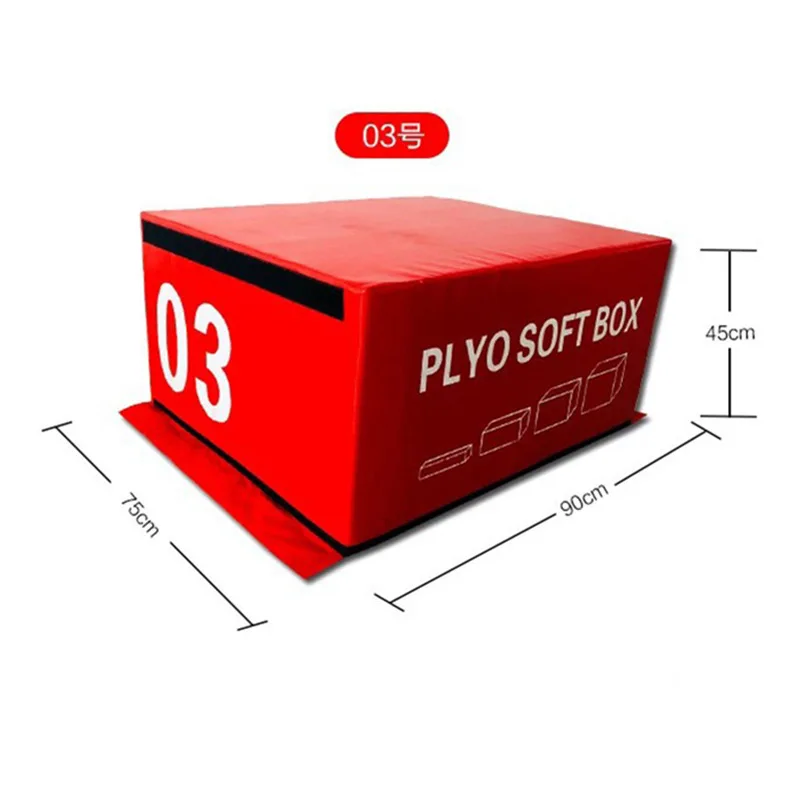 Factory Wholesale Plyo Soft Jump Box Sets Plyometric Box High Density XPE Foam Fitness Gym Fitness Equipment