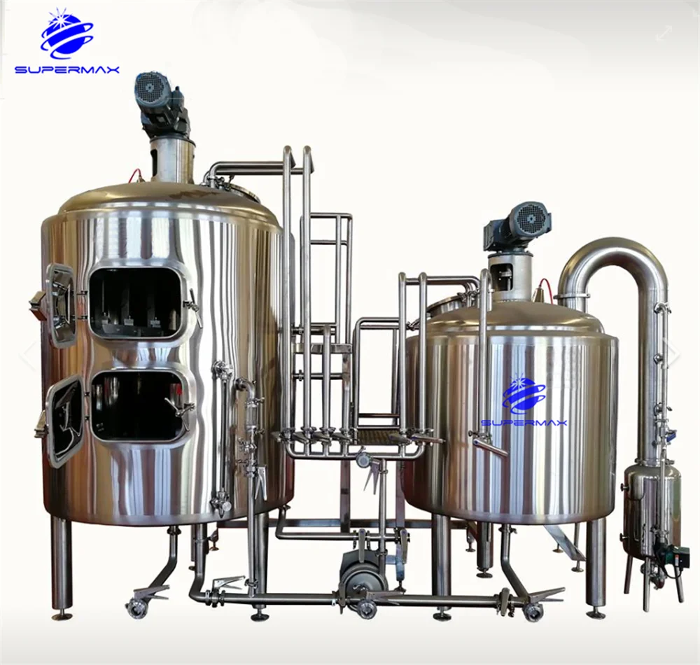 1000L craft beer equipment with fermentation tanks  for brewery