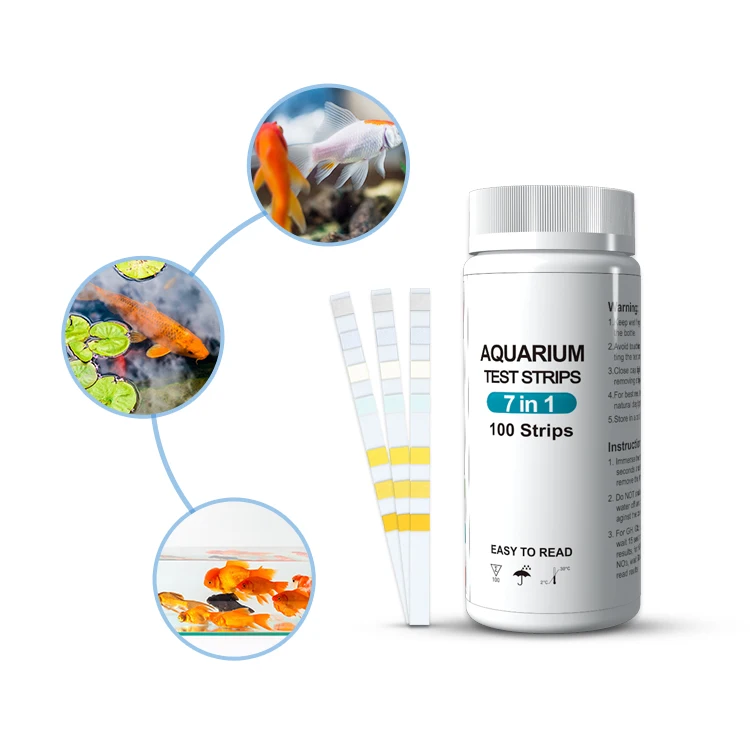 Best product hot sale water aquarium test kit 7 parameters for use in aquarium fish tank water testing
