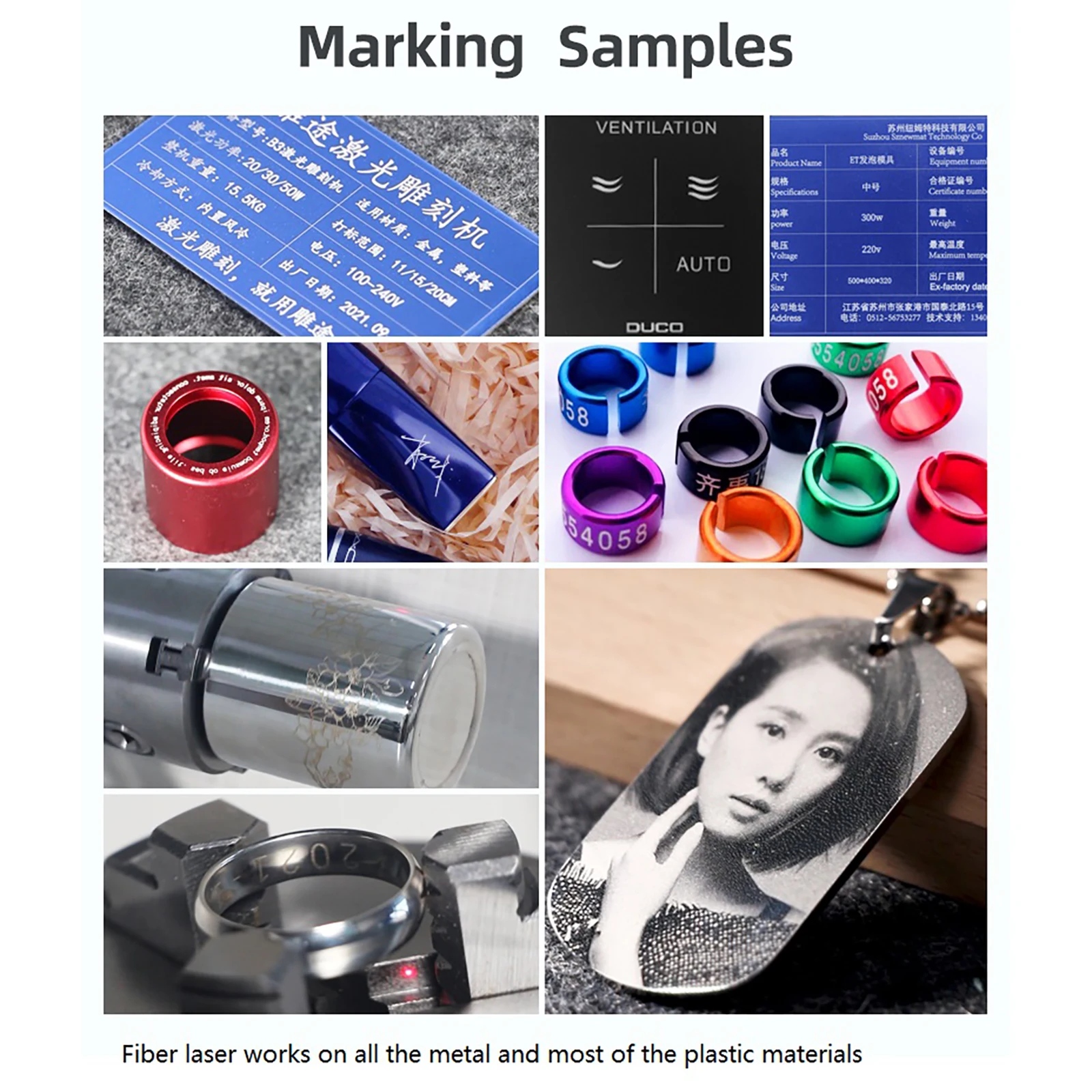 Diaotu Max Raycus JPT Fiber Marking Machine 20W Laser Marker Ring Marking Etching Machine