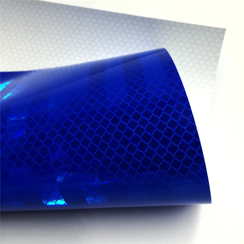 Red Micro Prismatic Vinyl Reflective Engineer Grade EGP Reflective Film Retro-Reflective Sheeting For Traffic Sign