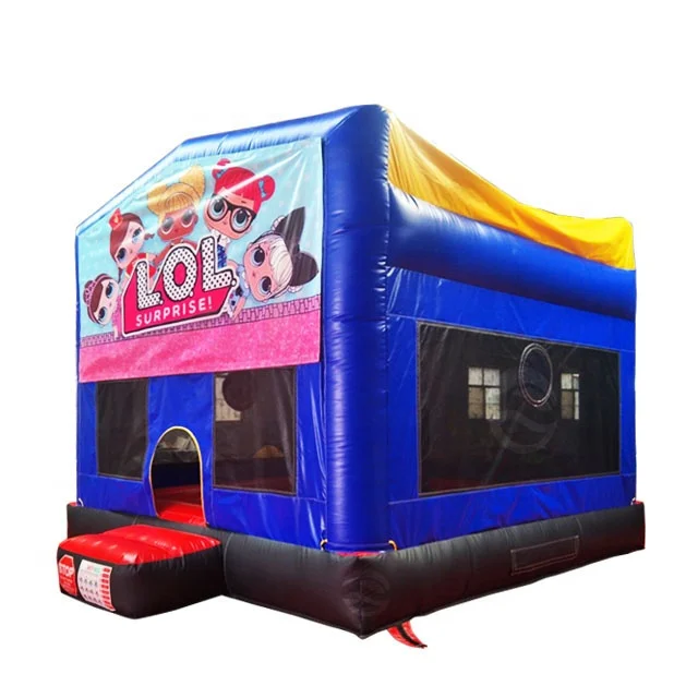 Надувной прыгающий домик Lol коммерческого класса, прыгающий замок, прыгающий домик