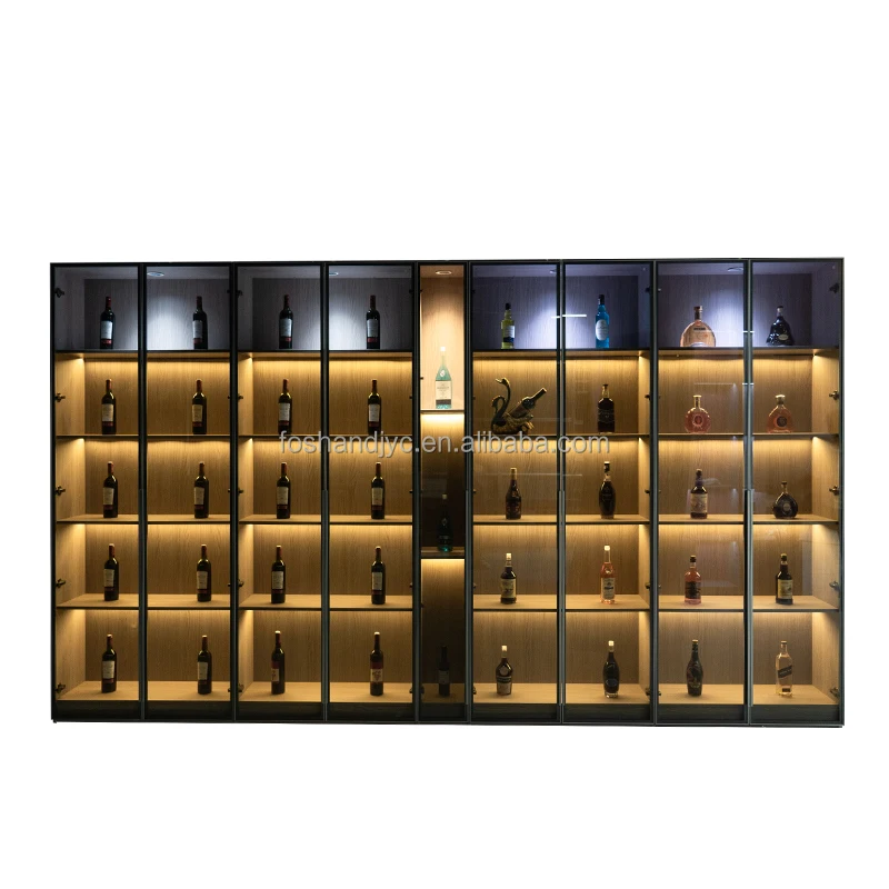 Home Red Wine  for Charging Wine Bar Whiskey Restaurant Wine Cellar Night Light Showcase