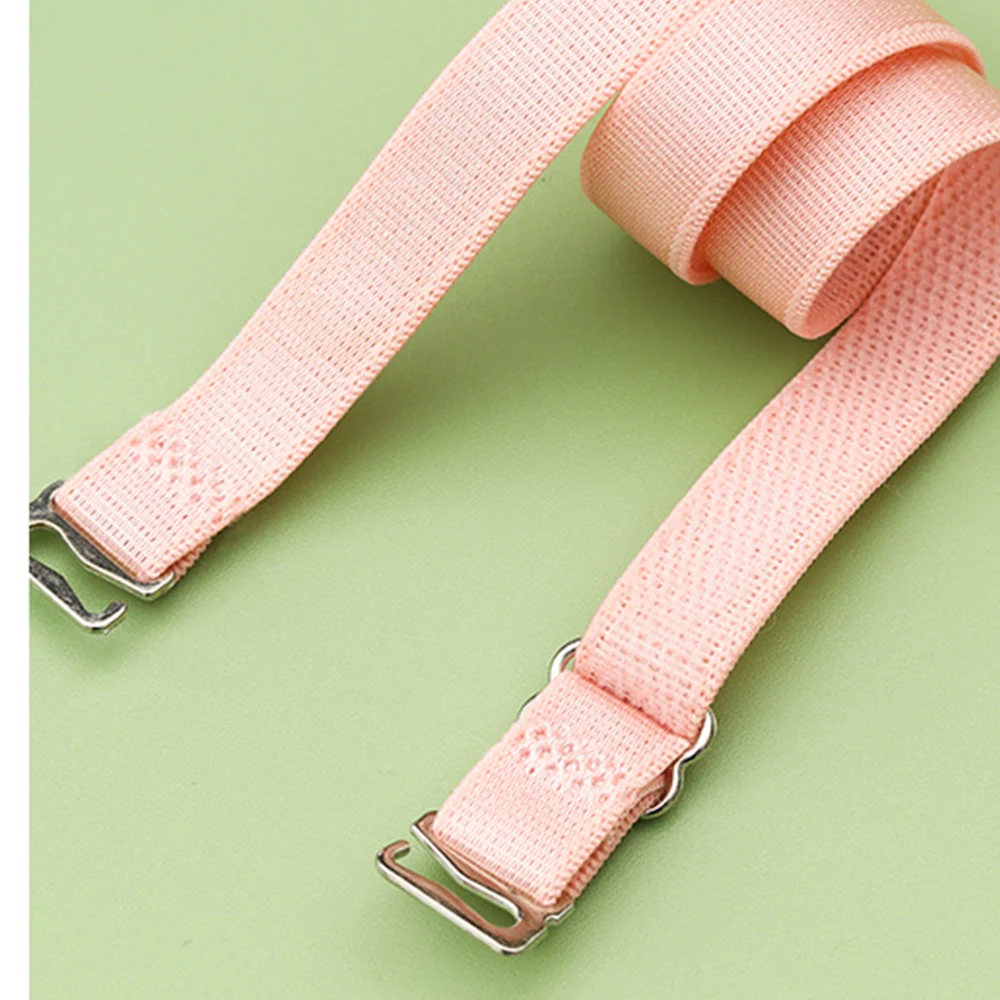 Hot Sales Stainless Steel Buckle Bra Shoulder Strap 1CM Sexy Underwear Wide Strap Non-Slip Bra Shoulder Strap