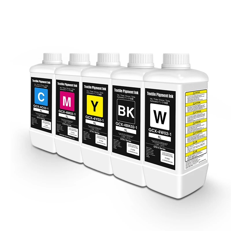 High Fastness Textile Pigment Dtg Ink For Brother Gt-381 384 Kornit Storm 1000