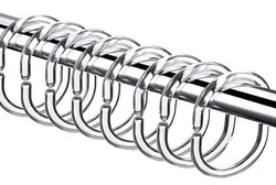 Bathroom Shower Curtain C Hook Ring plastic transparent bathroom pothook  PP shower curtain hooks
