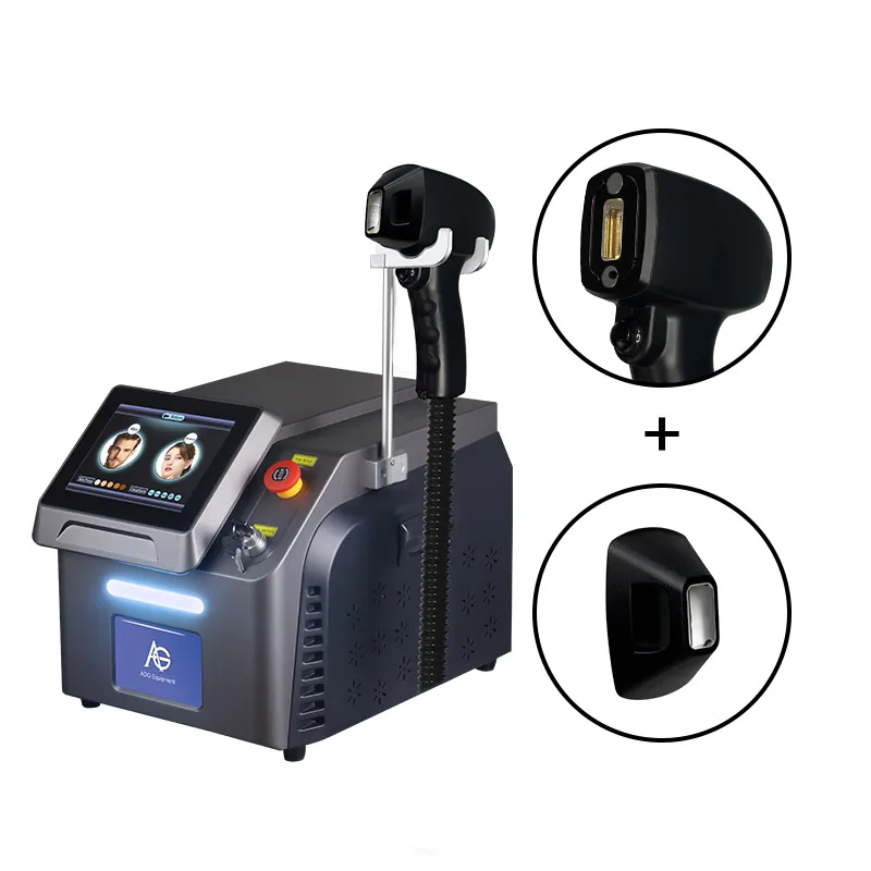 High power ice titanium semiconductor permanent hair removal machine 755nm 808nm 1064nm diode hair removal beauty equipment