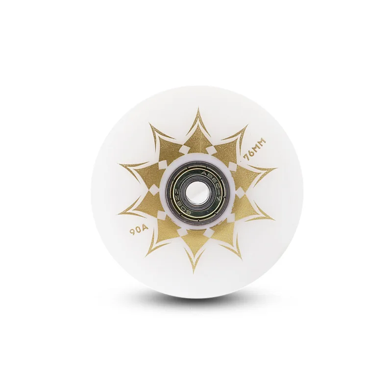 EACH Accessories Professional Inline Roller Skates 90A Hardness PU Rubber Wheels 80mm 72mm 76mm PP Chassis Skate Shoes