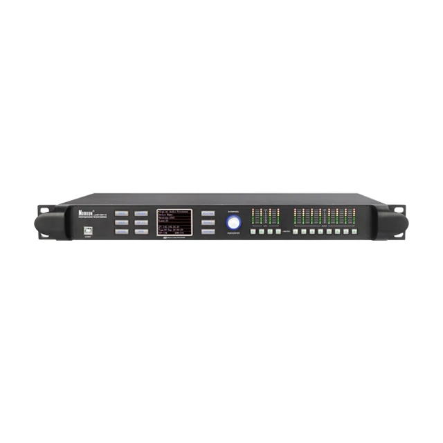 FIR AES DSP 96K Professional Equalizer 4x8 Speaker Management System Digital Signal Video Dsp Audio Processor