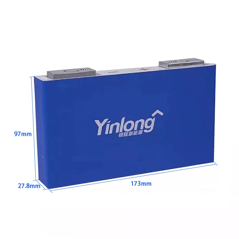 25000 Cycles Yinlong Square LTO Prismatic 10C 2.3V 30Ah 33Ah Lithium Titanate Oxide Battery Cells