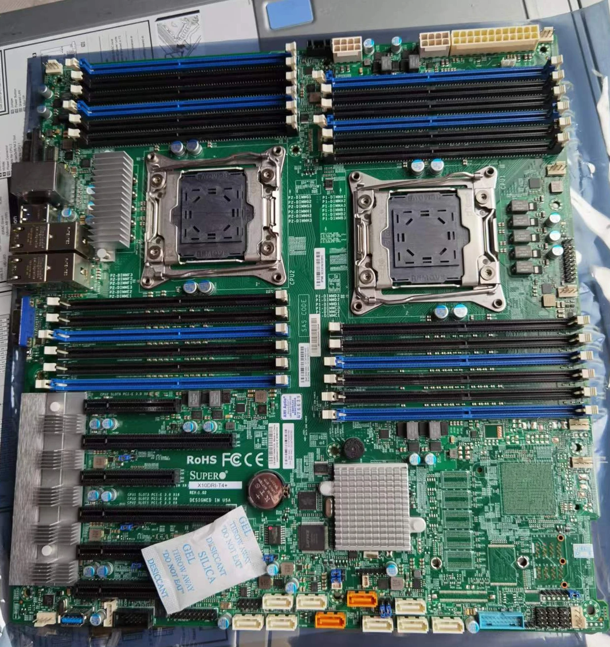 Intel X99 Intel Lga 2011-3 Server Motherboard for Server supermicro X10DRI-T4+