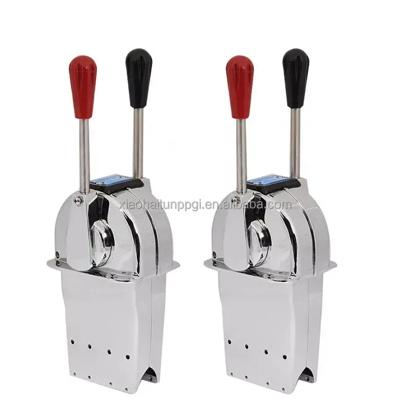 Little dplphin marine engine throttle control lever with cables