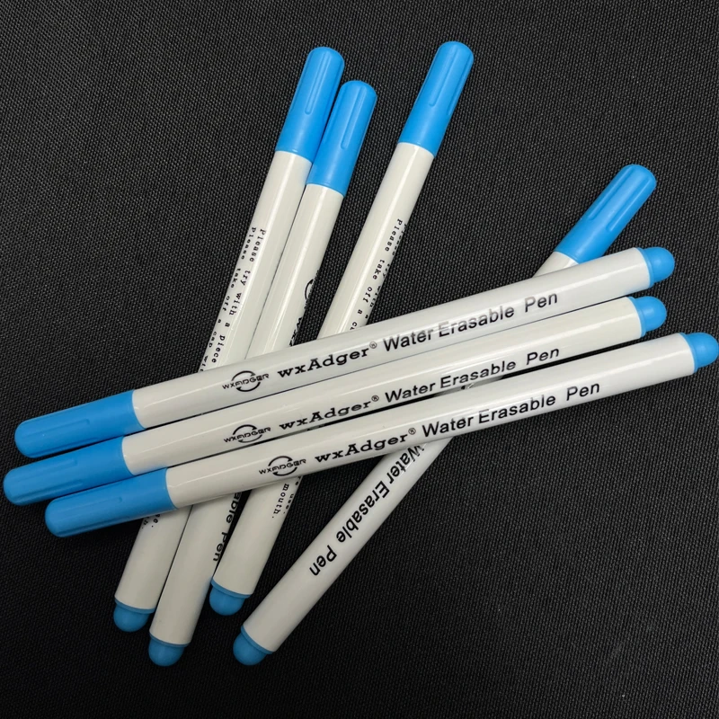 WxAdger Chaco Ace Pen  Water Erasable Fabric Marker Pen For Temporary Marking