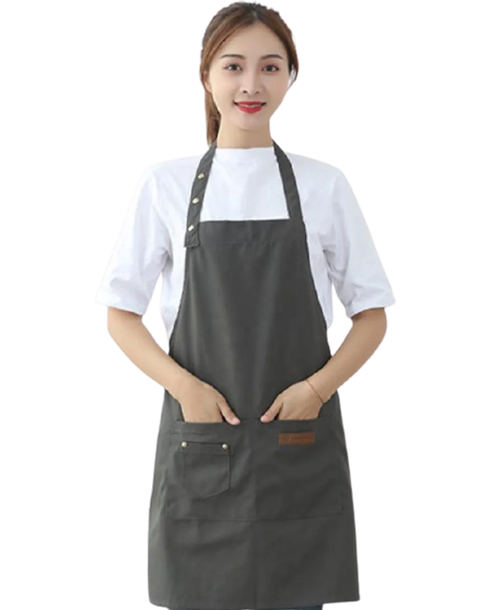 Kitchen waterproof canvas apron