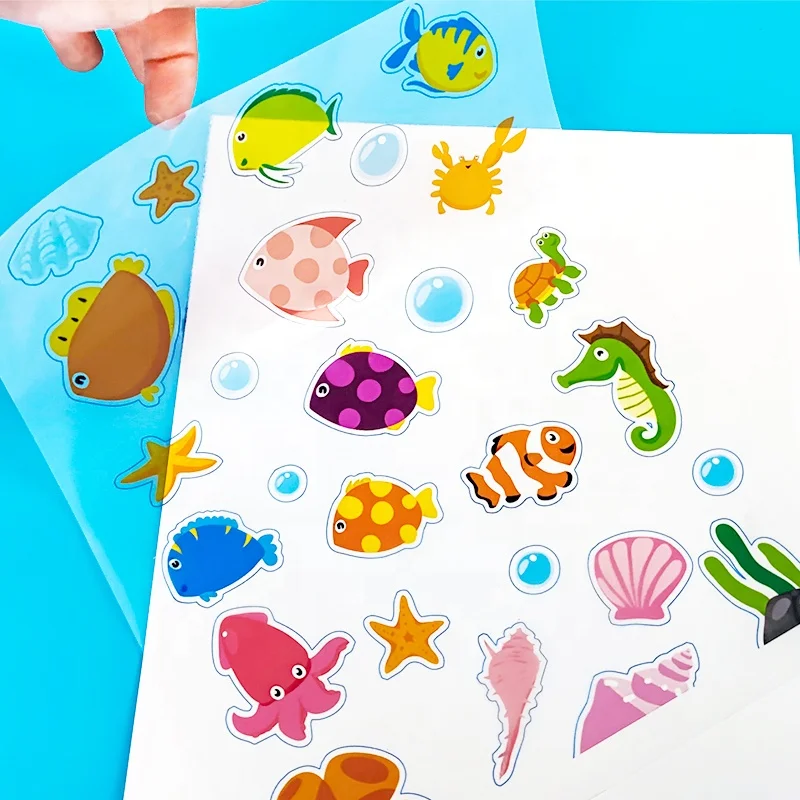 New Product Fy Clear Blank Sheets Transparent Sheet Inkjet A4 Printable Vinyl Sticker Paper Waterproof