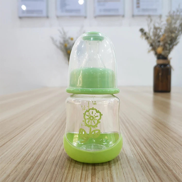 wholesale cheap 2oz 60ml  PC new baby milk  bottle baby feeding bottle with nipple