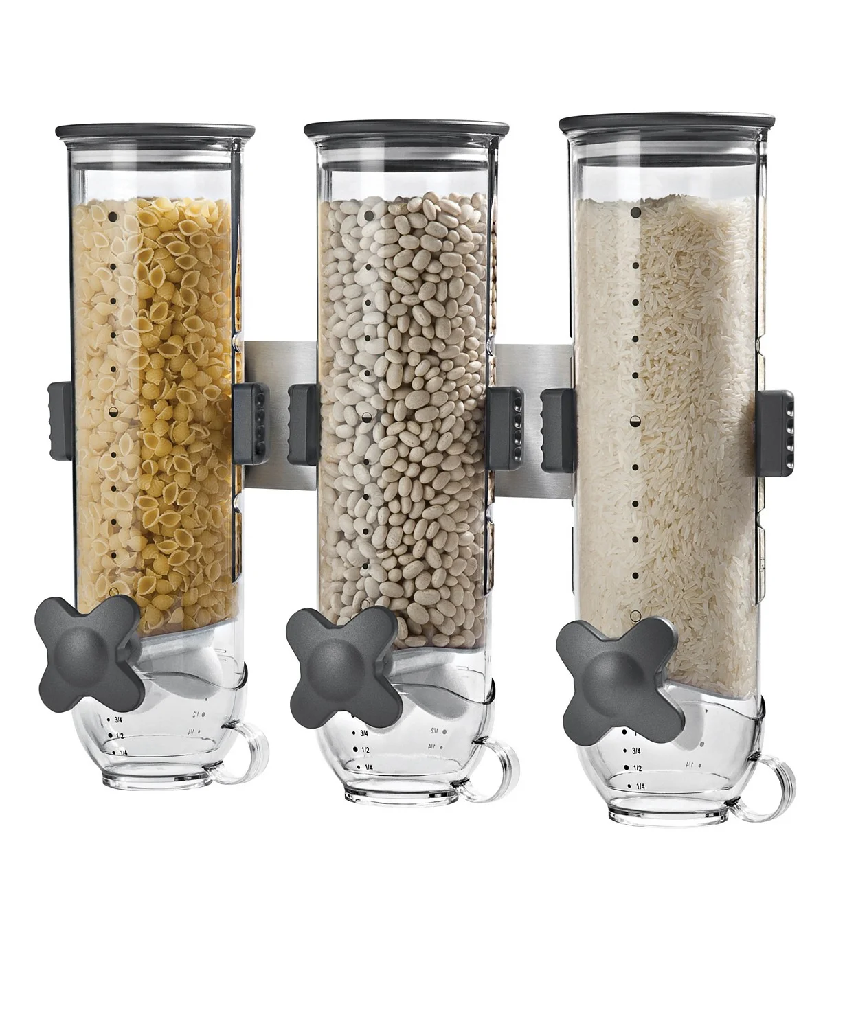 Прозрачный пластиковый гравитационный диспенсер, Гравитационный диспенсер для подачи конфет, диспенсер для хранения нулевых отходов