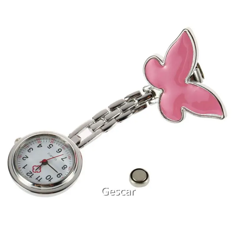 New Designs Portable Nurse Watch Butterfly Nurse Watch  New Arrival Cartoon Watch For Nurse Use