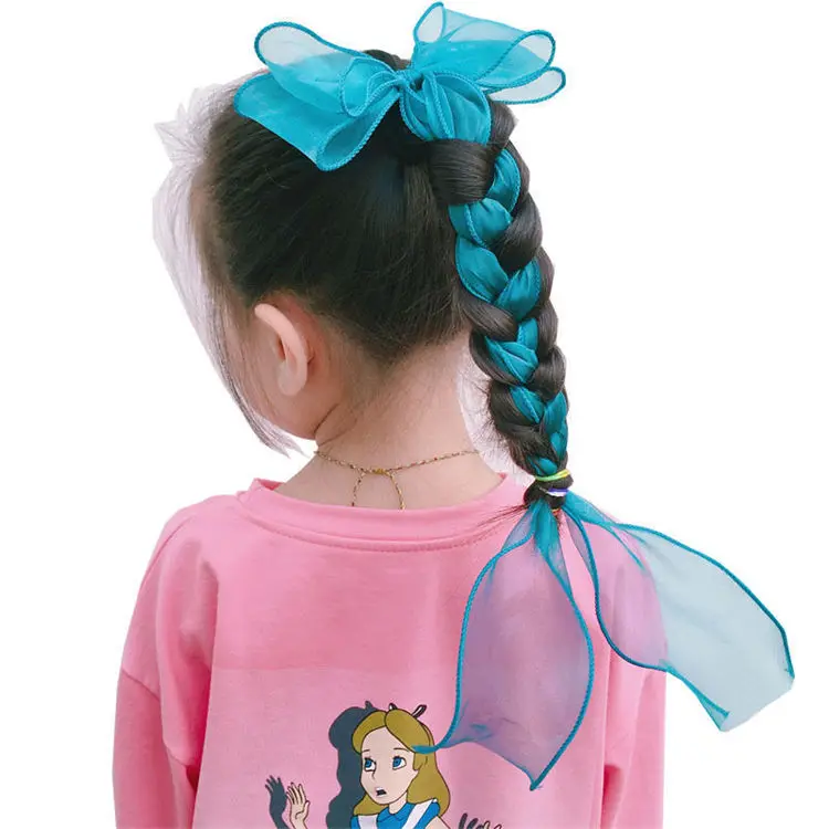 Baby Girl Bows Headband Lace Elastic Princess Headband for Girl Infant Kids Accessories