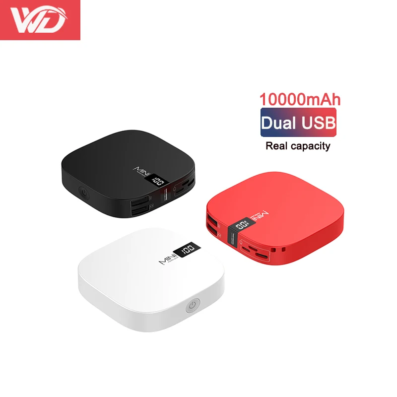 portable power bank fast charger powerbank Direct Selling Super Slim Smart Wholesale Mini Power Bank 10000mah Mini Powerbank