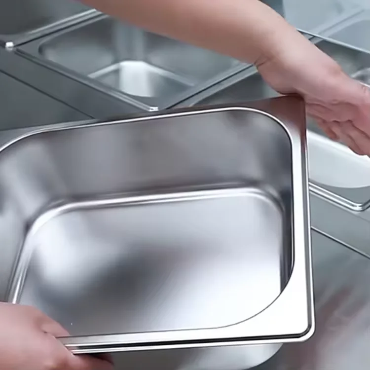 Luxury Food Warmer Stainless Steel Buffet Food Warmer Heating Bain Marie  Catering Heating Equipment