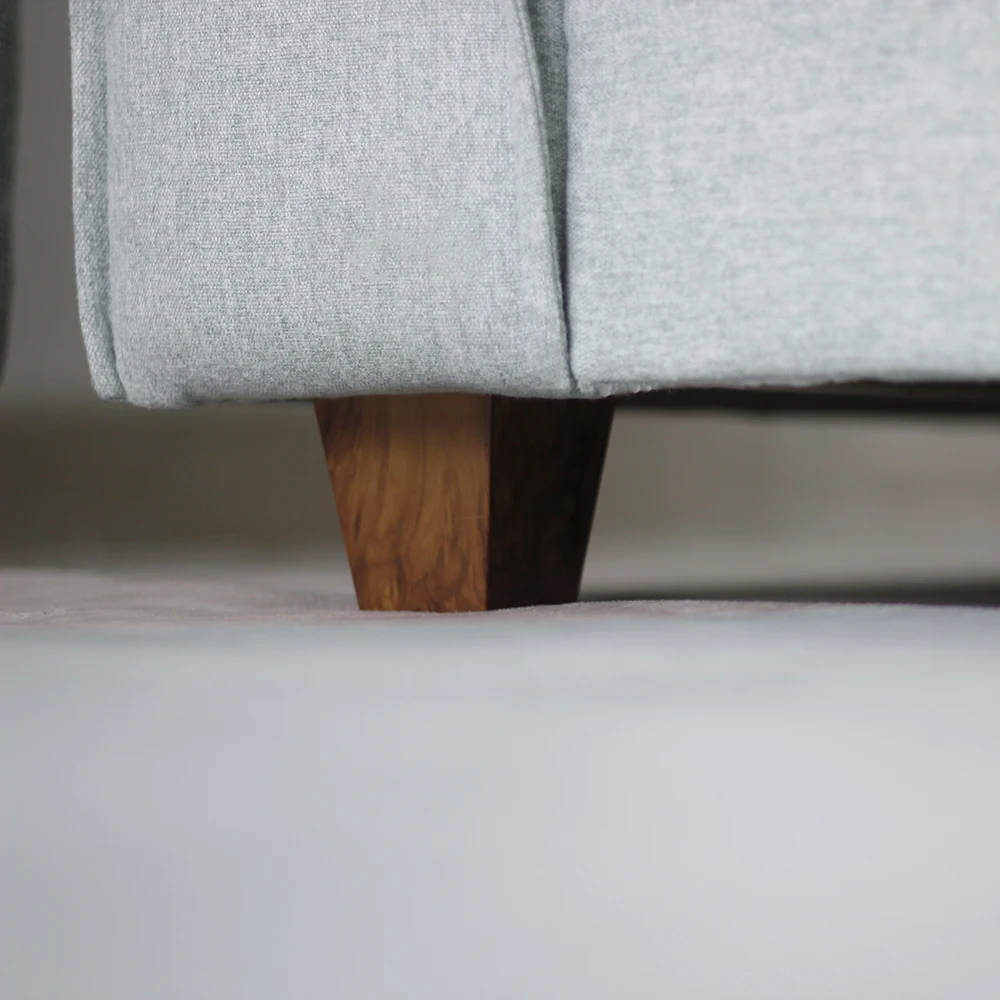 Высота 65 мм, лидер продаж, аксессуары для мебели с отделкой под дерево, черные ножки для мебели, дивана