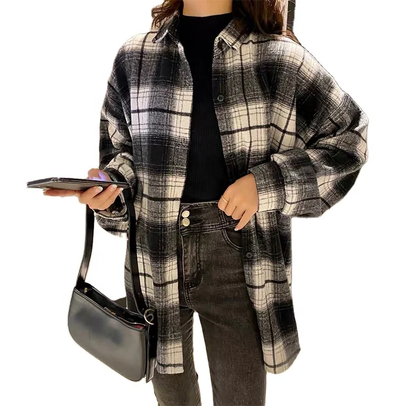 
Стеганая осенне-зимняя блузка, Женская ткань с длинным рукавом, окрашенная в пряжку, ткань для переработки одежды 