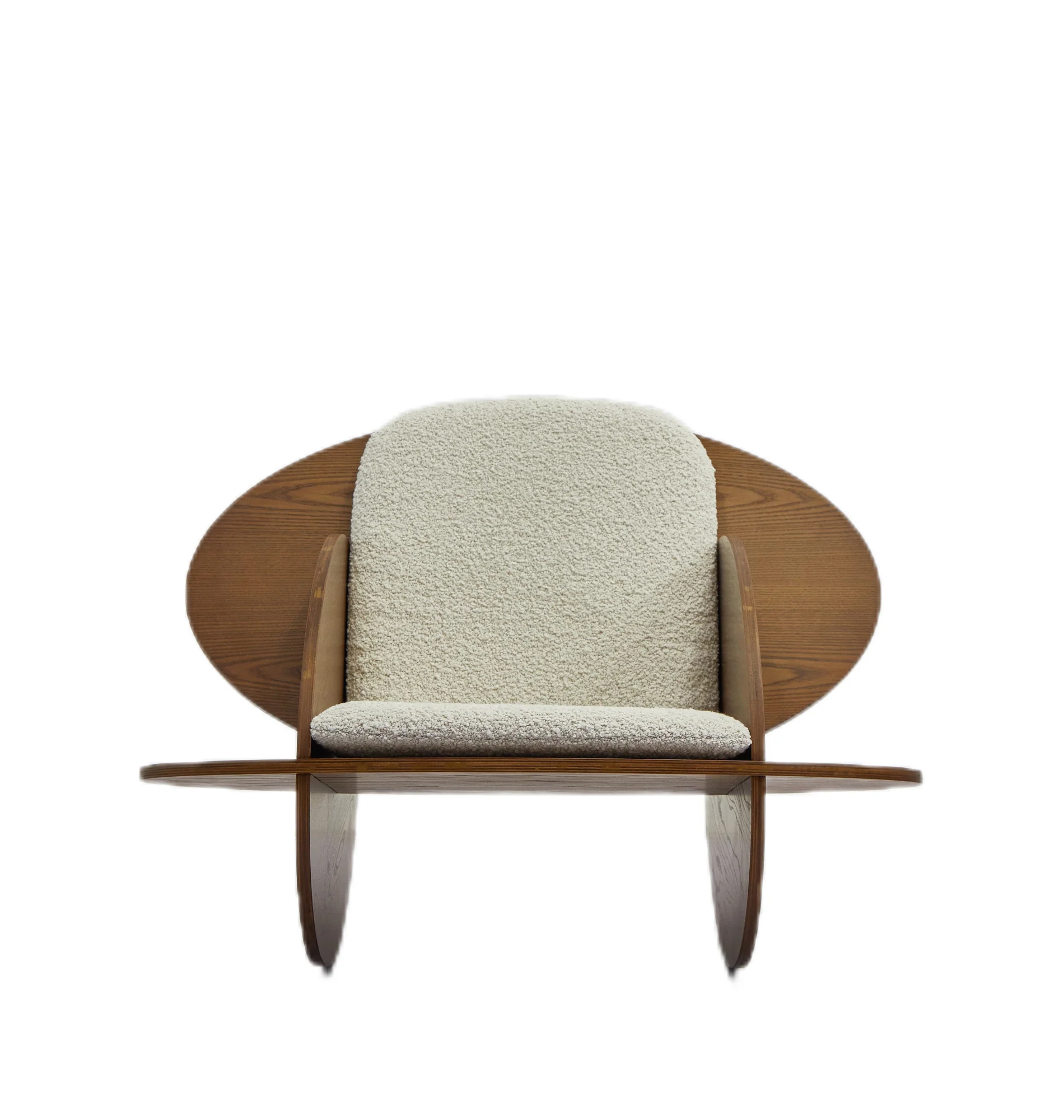 Fashionable Lazy Rocking Chair Small-Dimensioned Disassemble Leisure Chair Villa Hotel Living Room good price Revolving Chair