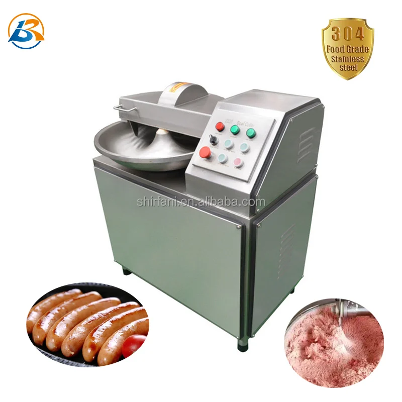 20L 40L 125L 60Kg Capacity Commercial Industry Sausage Chopper Machine Food Cut Chop Meat Bowl Cutter