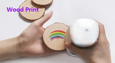  Pekoko портативный мини цветной принтер printcube Лучшая цена чем ручка для