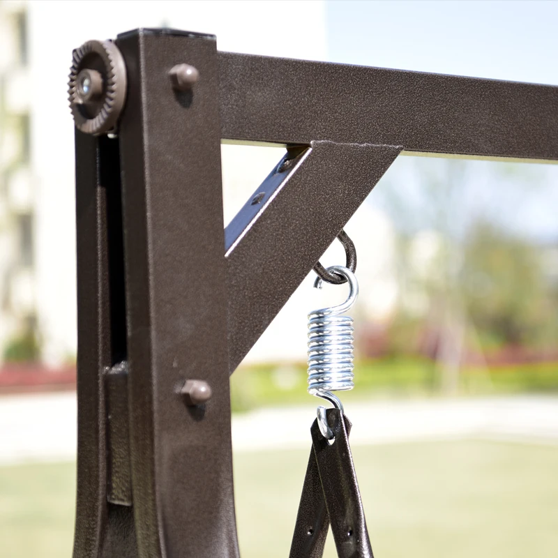 Swing Suspension Extended Heavy Duty Spring 2 Pieces, 990 lb Load Capacity, Hammock Chair Sandbag Cross Galvanized Hook