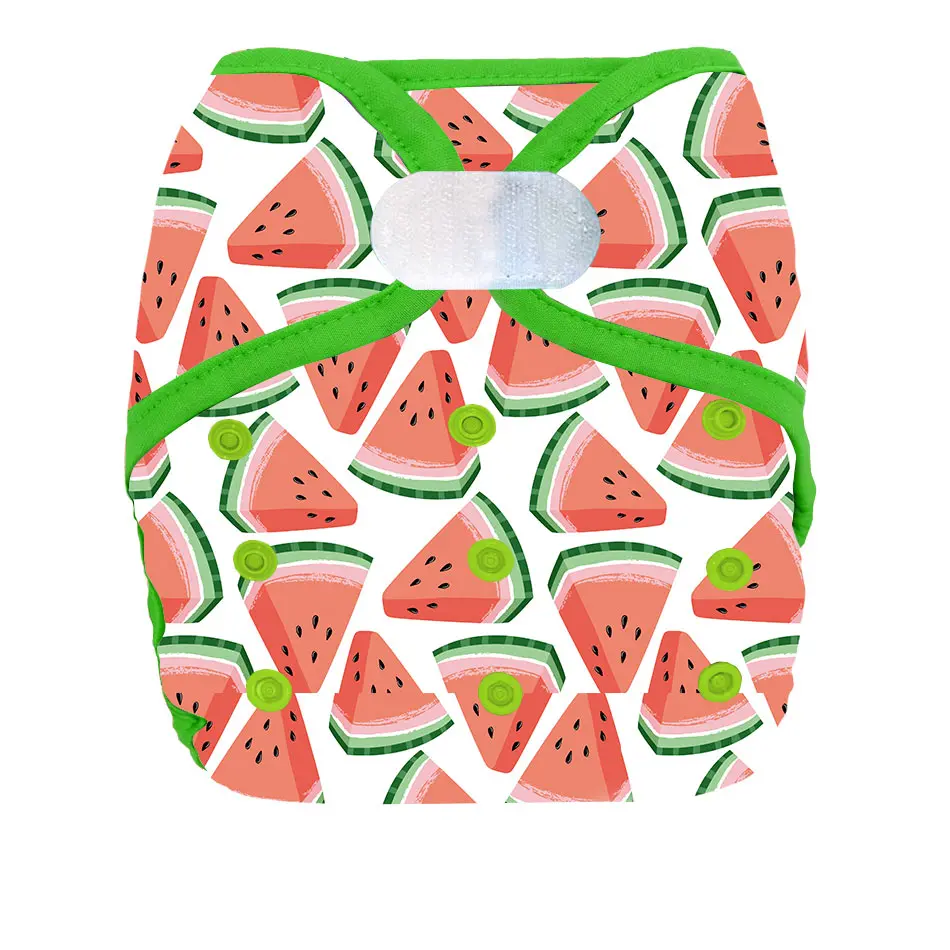 One Size Hook and Loop Cloth Nappy Waterproof PUL Fabric Adjustable for Cloth Diaper