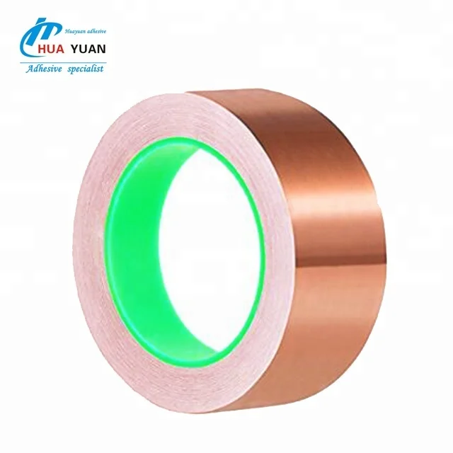 China supplier 25mm copper tape 3mm acrylic adhesive copper foil tape