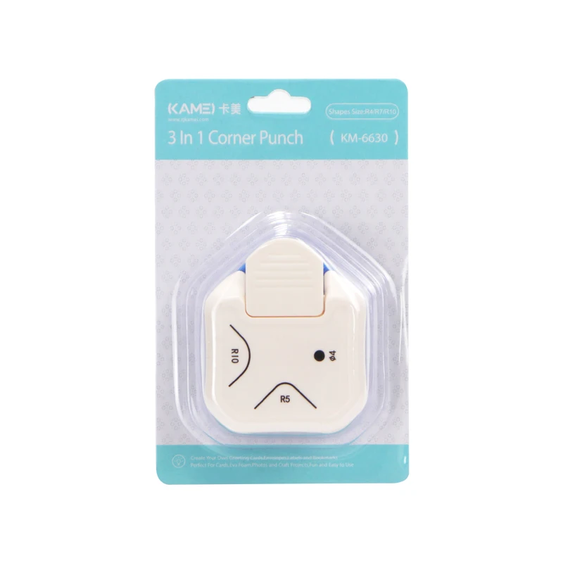 Craft punch 3 in 1 Corner rounder Punch paper corner hole punch For DIY using