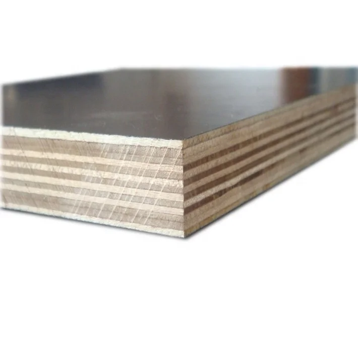 brown shutting plywood