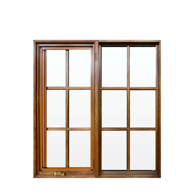 WIND customizable aluminum clad wood frame common aluminum door sill lift sliding window