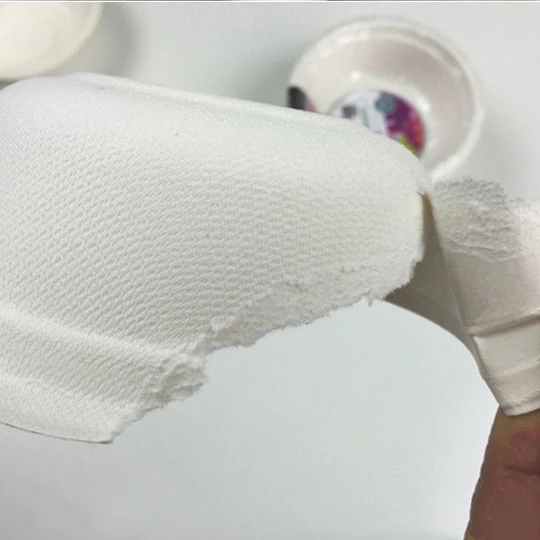 
eco-friendly renewable 500 ML bagasse white bowl 