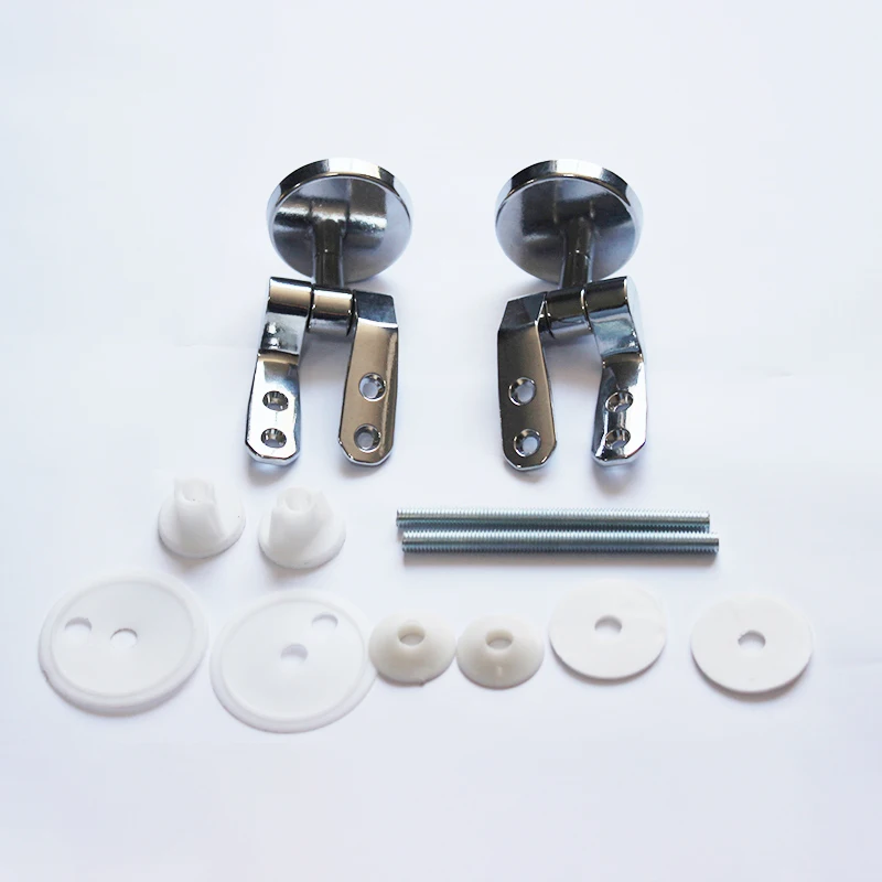 High Quality Modern Style Quick Release Zinc Alloy Toilet Seat Hinge Bottom Mounting For Hotel Use