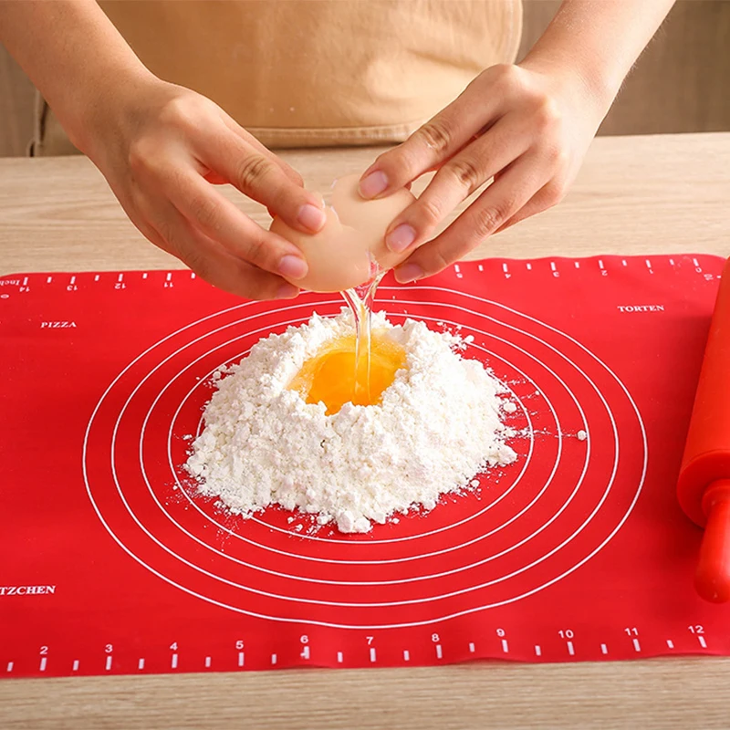 Custom Macaron Baking High Temperature Cooking Mats Fiberglass Extra Large Oven Bbq Grill Sheet Silicone Pastry Mat