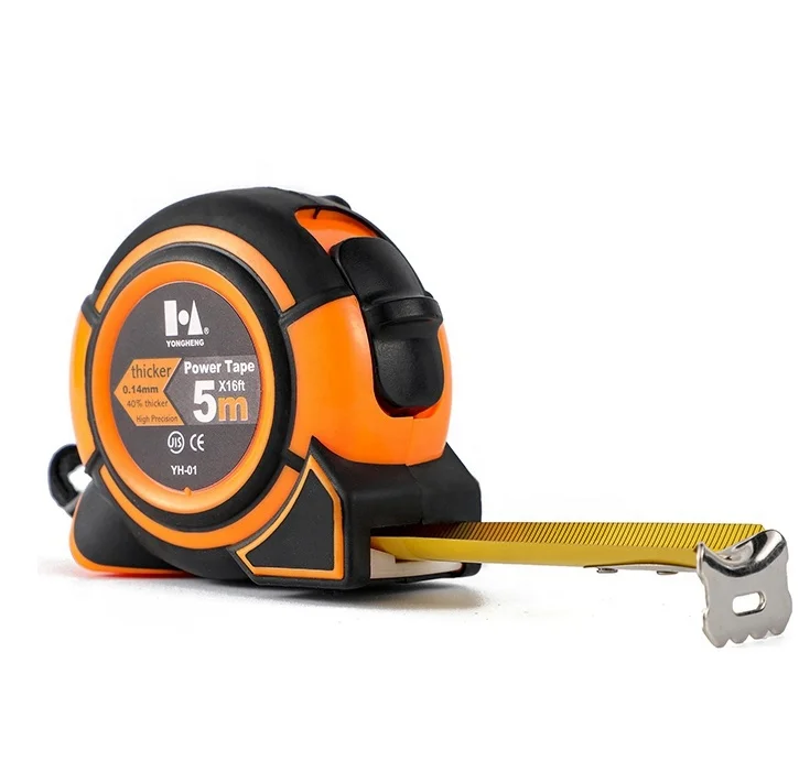 best selling 3m 5m 7.5m 8m 10m steel measure tape wear resistant custom logo construction tool