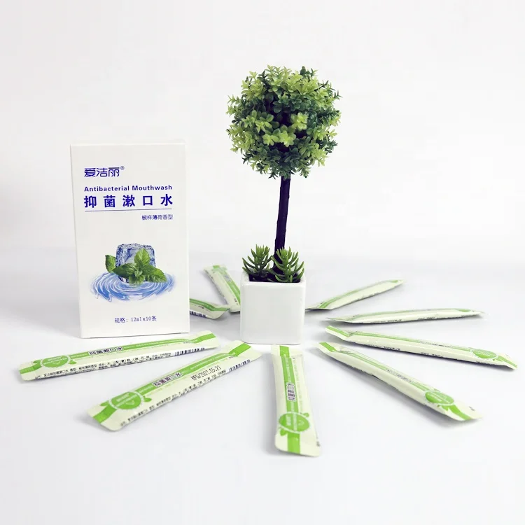 
Anti-bacterial Rinse Water Mouthwash for Teeth Whitening 