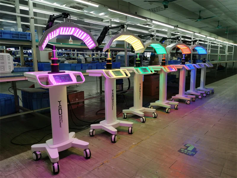 2023z Professional Skin Care Led Pdt Lighting 7 Color Photon Therapy Machine Pdt Led Infrared Red Facial Light Therapy Machine