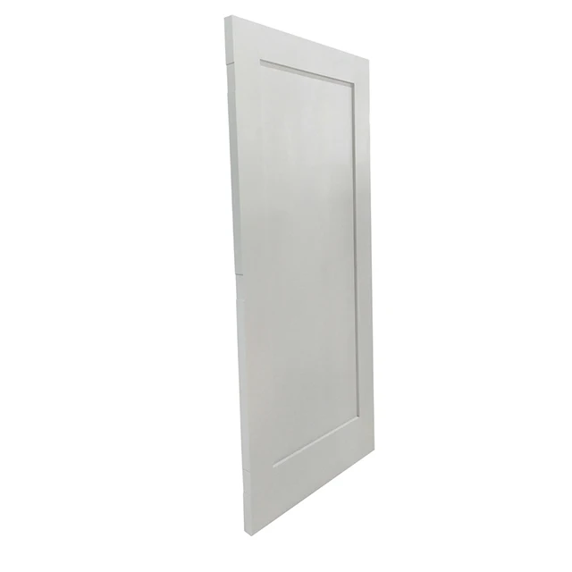 Shaker SMC fiberglass 1 Panel front entry entrance Fire Door