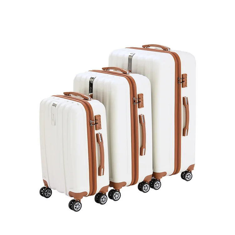 Suit Cases Travel Trolley Luggage 4 Wheels ABS Trolley Case Luggage 3 pcs Set