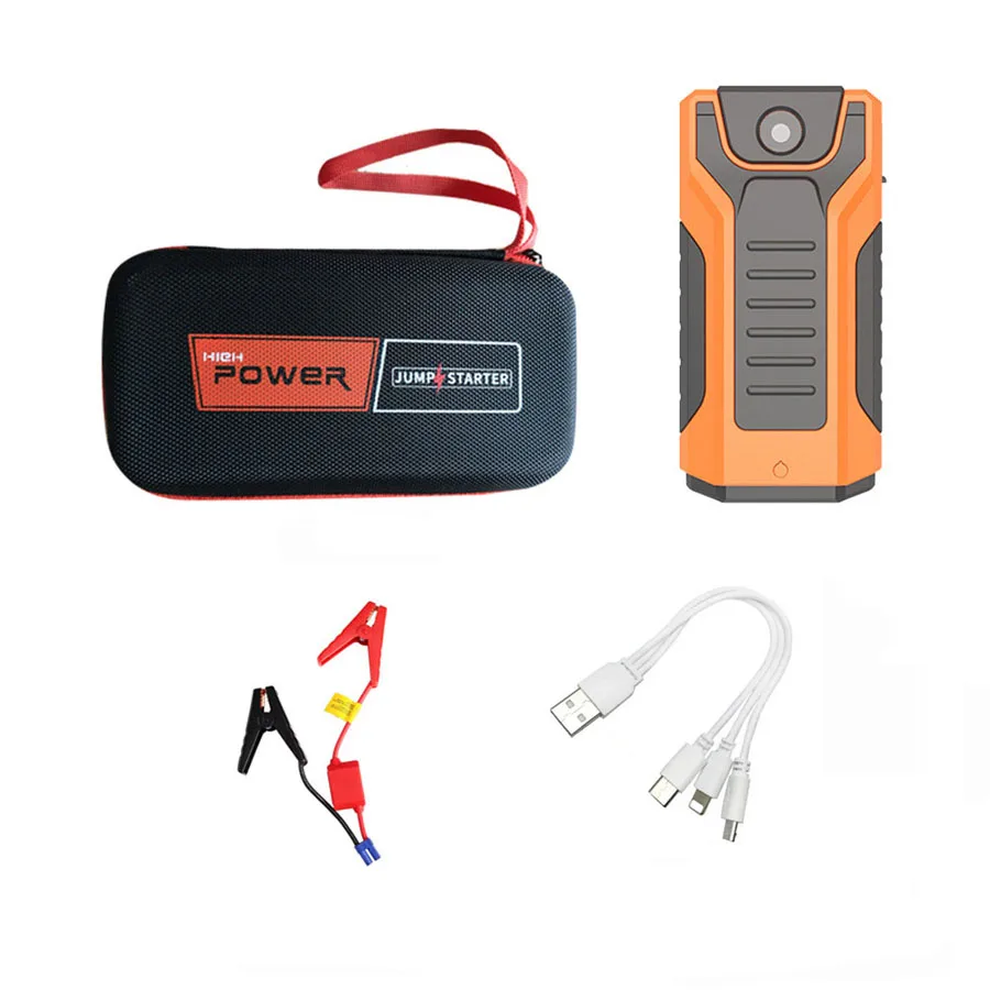 Wireless Charging 1200A Jump Starter Power Bank Emergency Start Power Car Buster Jump Starter Jumper For Car SUV Vehicle