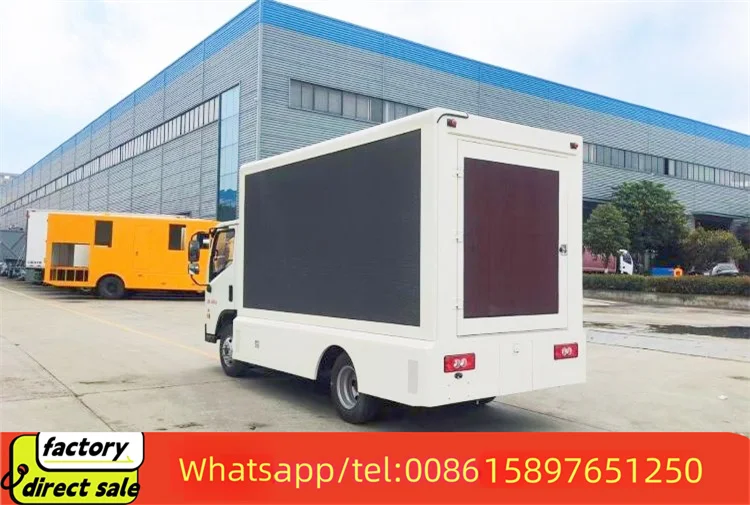 Hot Selling Led Display Screen Full Color Truck Mobile Advertising Led Screen Mounted Led Billboard Truck Advertising Display